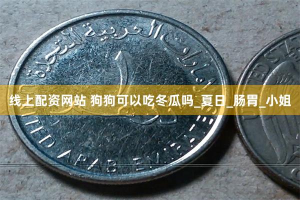 线上配资网站 狗狗可以吃冬瓜吗_夏日_肠胃_小姐